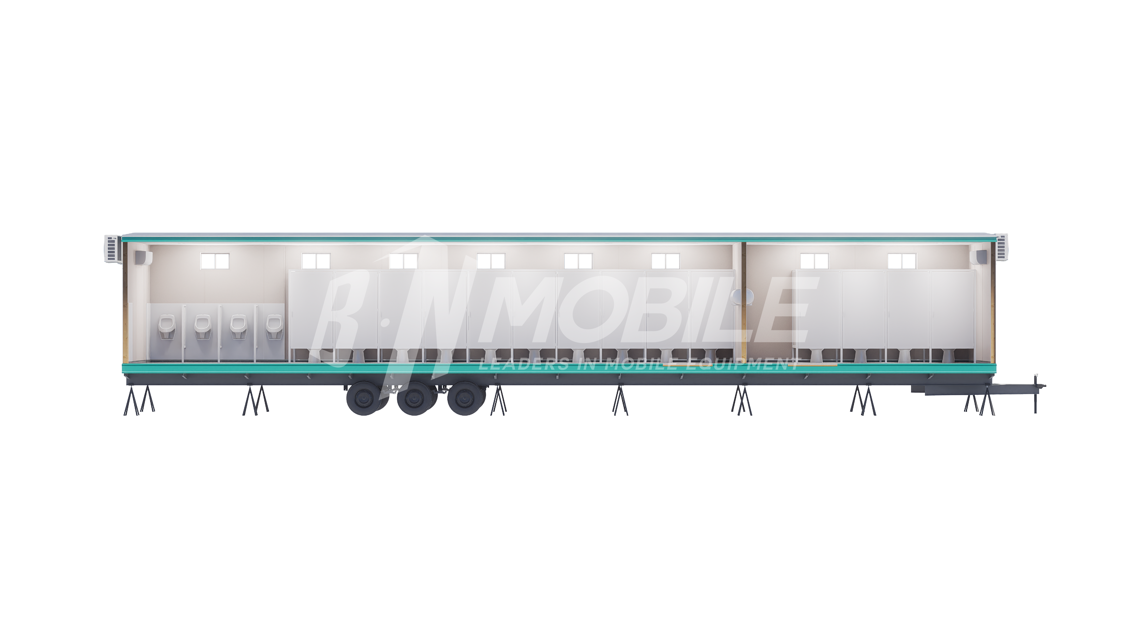 bn mobile, modular building, restroom, 12x60