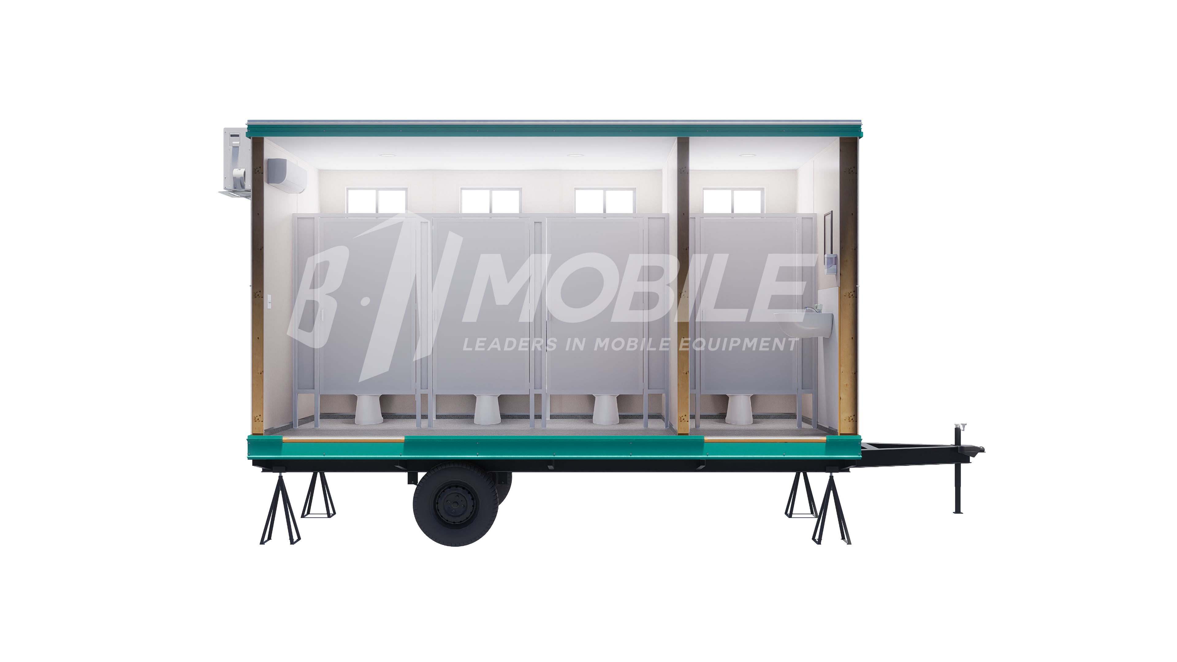 bn mobile, modular building, restroom, 8x20